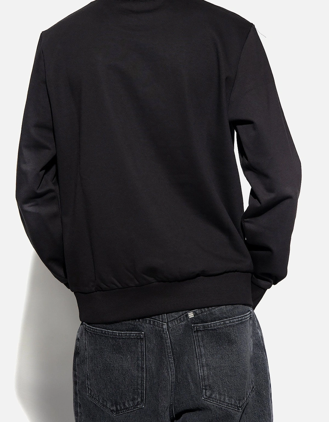 Printed Long Sleeve Round Neck Sweatshirt