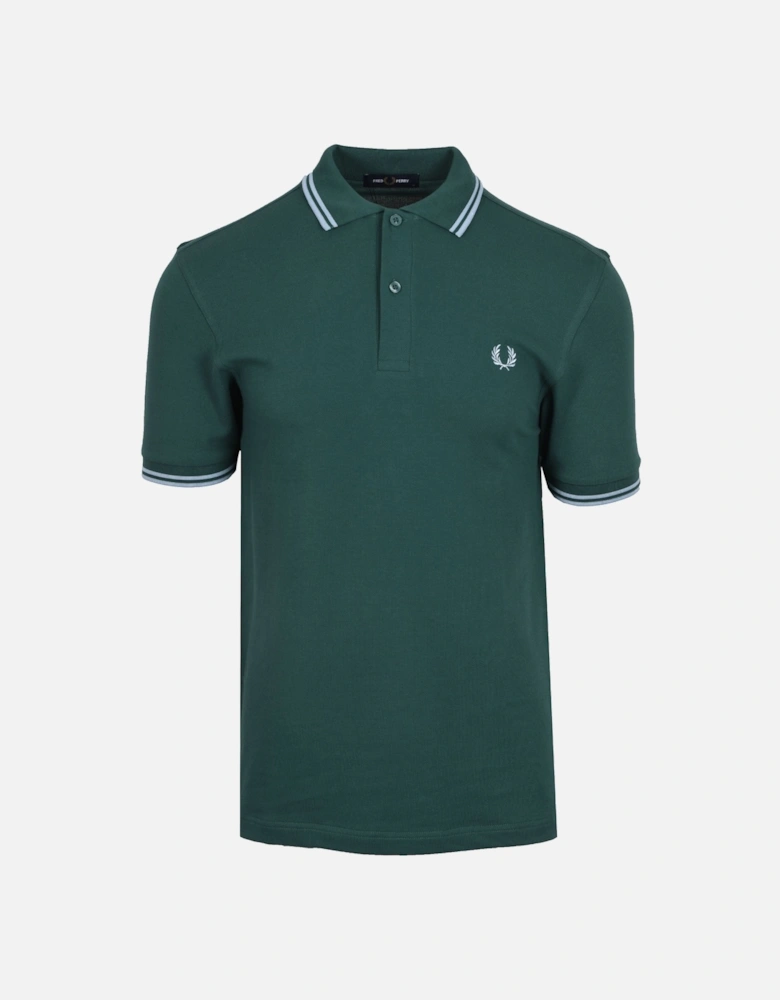 Twin Tipped Polo Sport Green/Track Blue