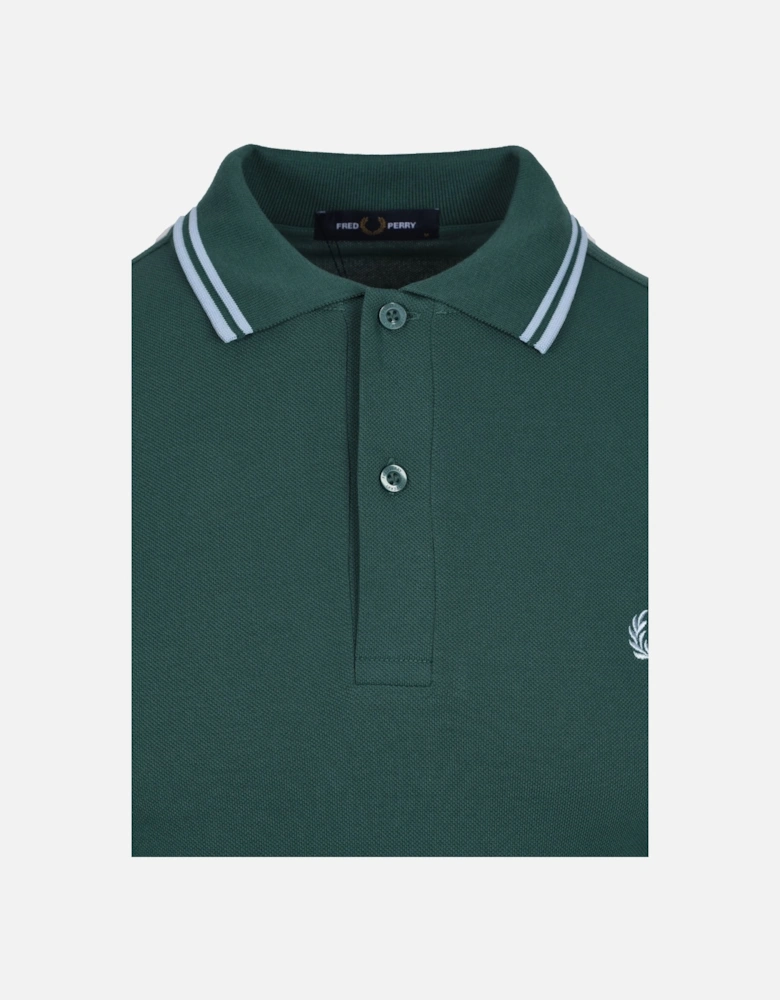 Twin Tipped Polo Sport Green/Track Blue