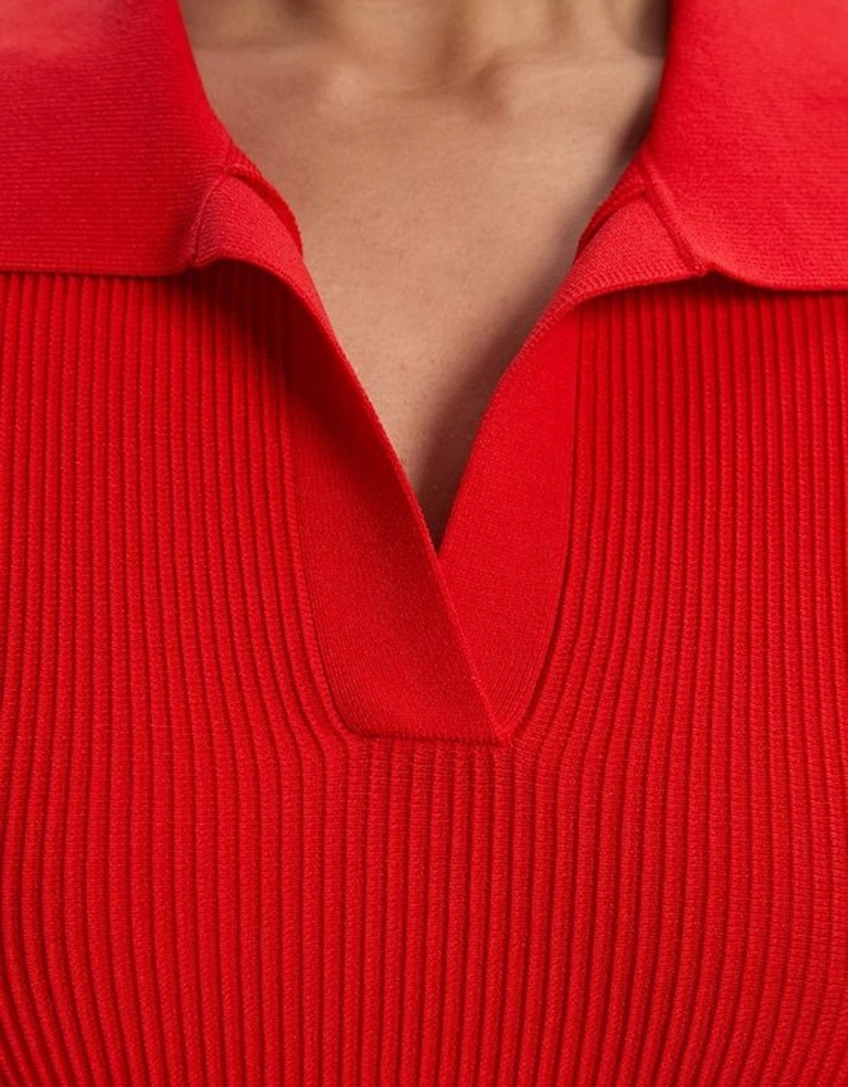 Compact Knit Sleeveless Top