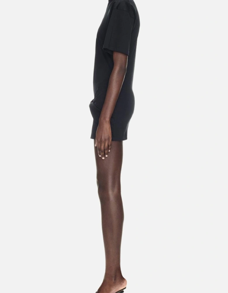 Knotted Mini Dress Relaxed Fit
