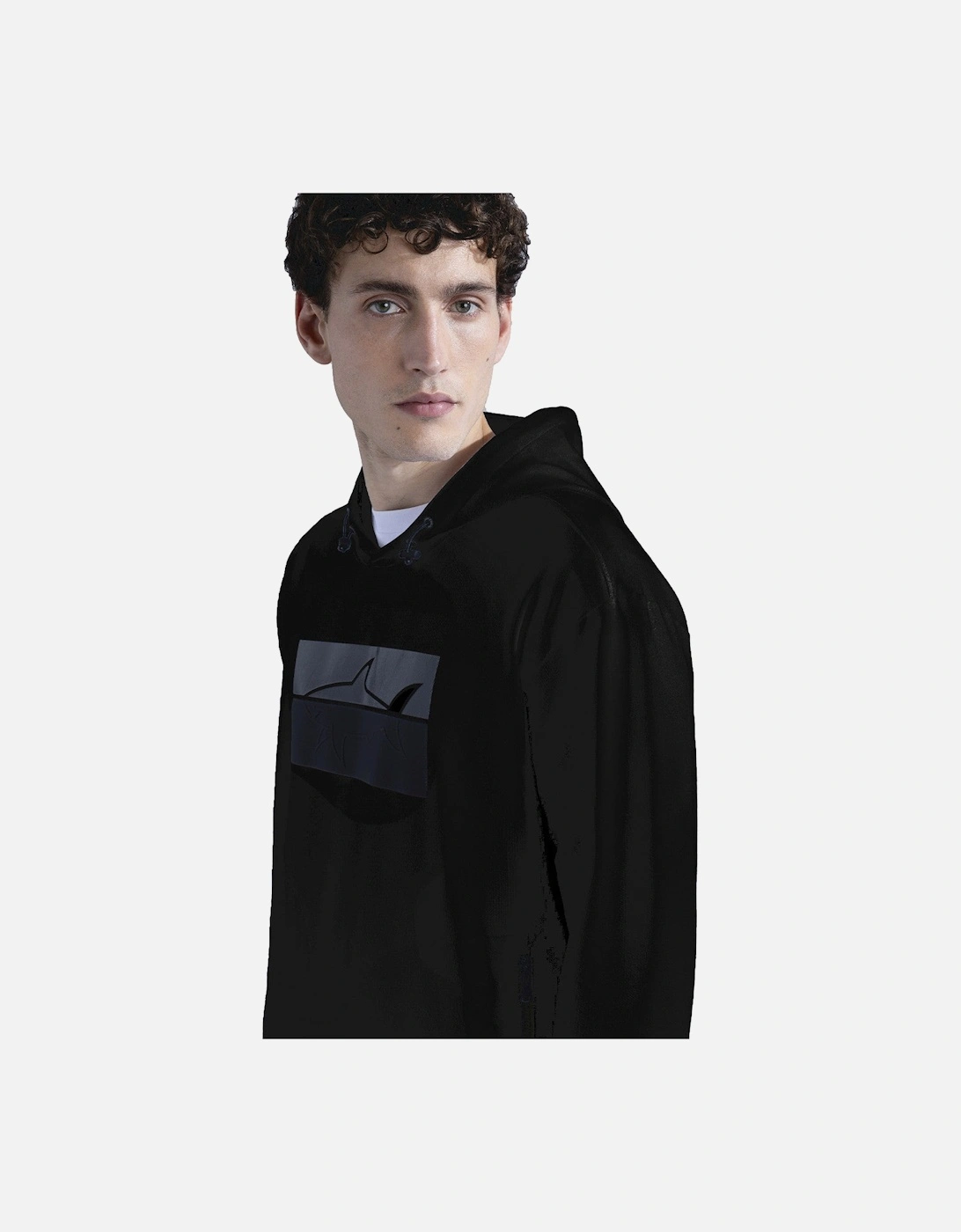 Shark Fin Hoodie Panel Detail
