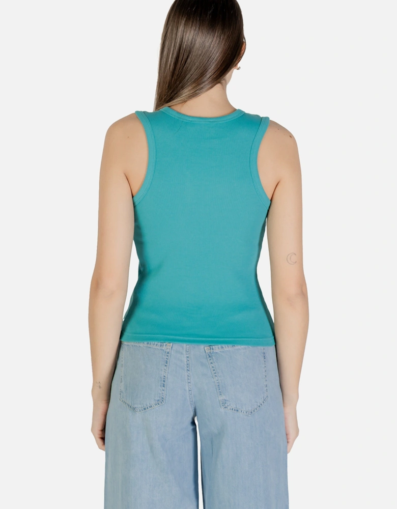 Ribbed Sleeveless Tank Top