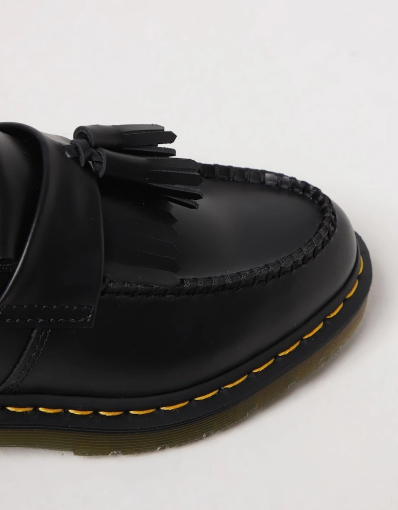 Tassel Loafer Black Leather