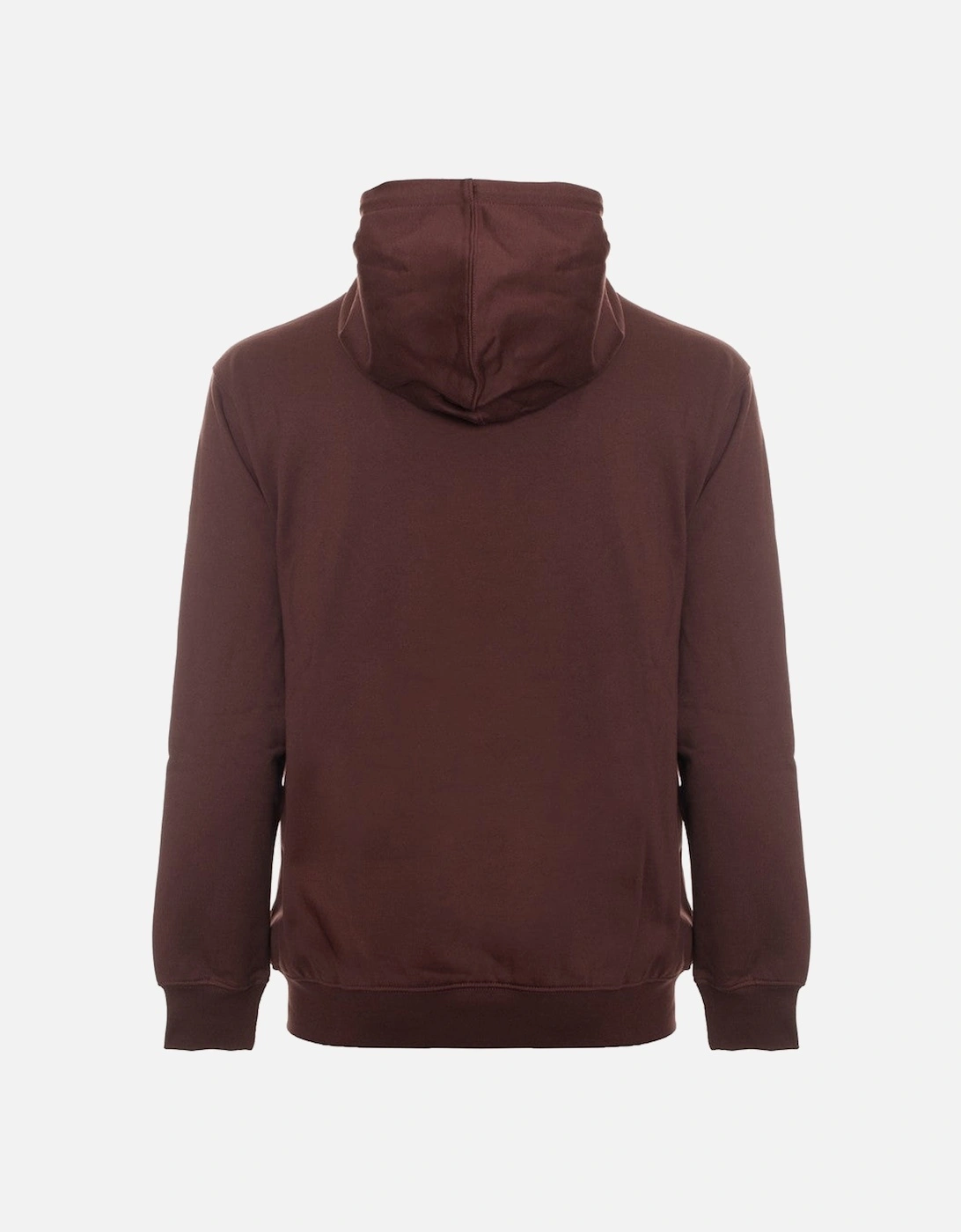 Cotton Hooded Sweatshirt with Visible Logo
