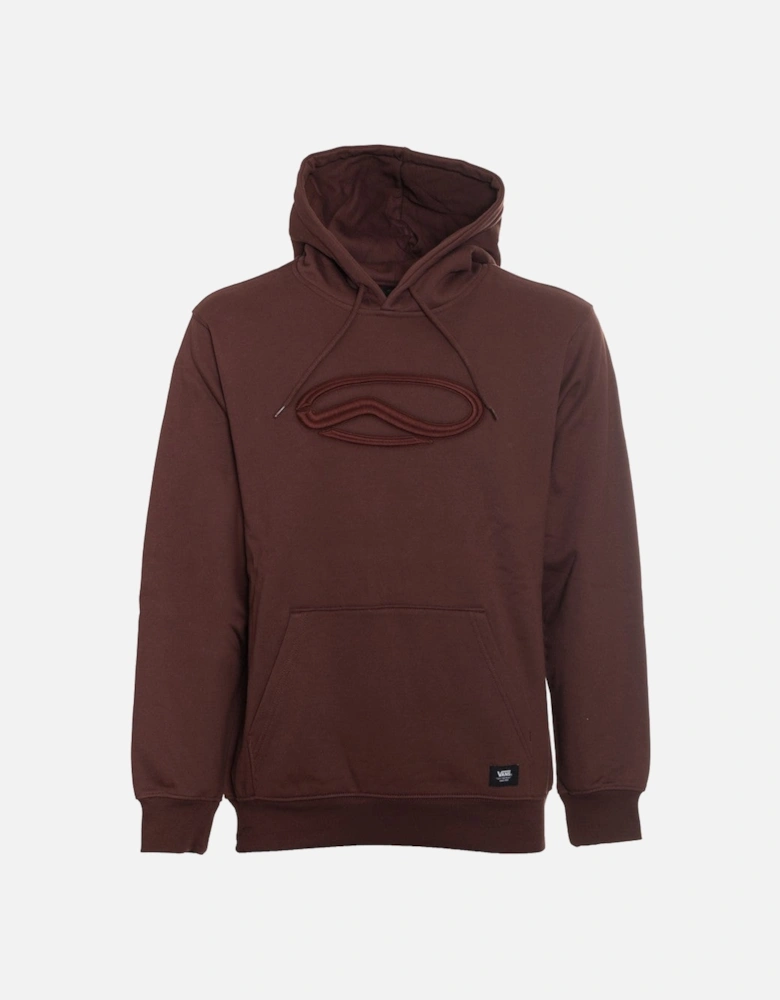 Cotton Hooded Sweatshirt with Visible Logo