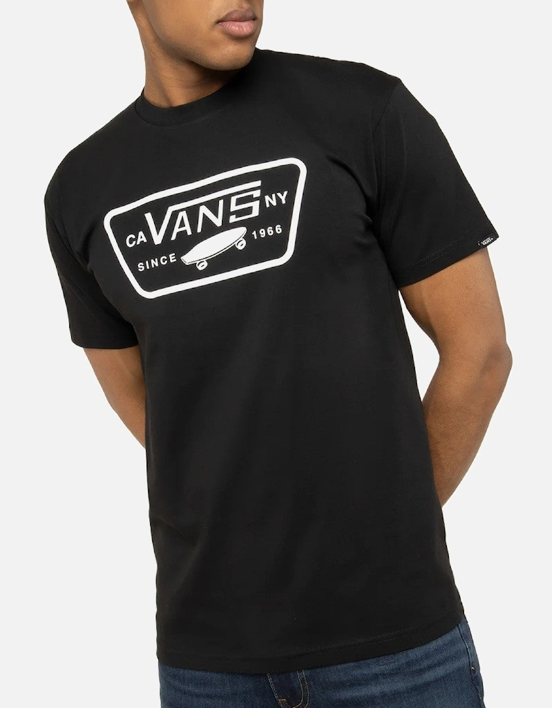 Cotton T-shirt with Visible Logo