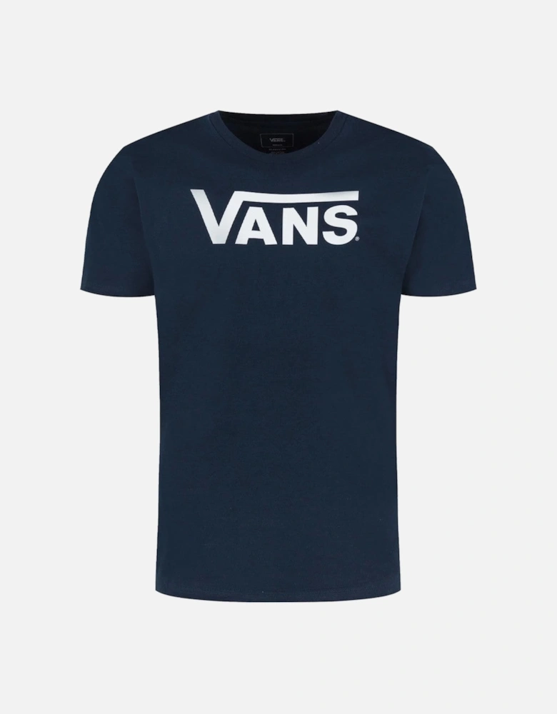 Cotton T-shirt with Visible Logo and Short Sleeves