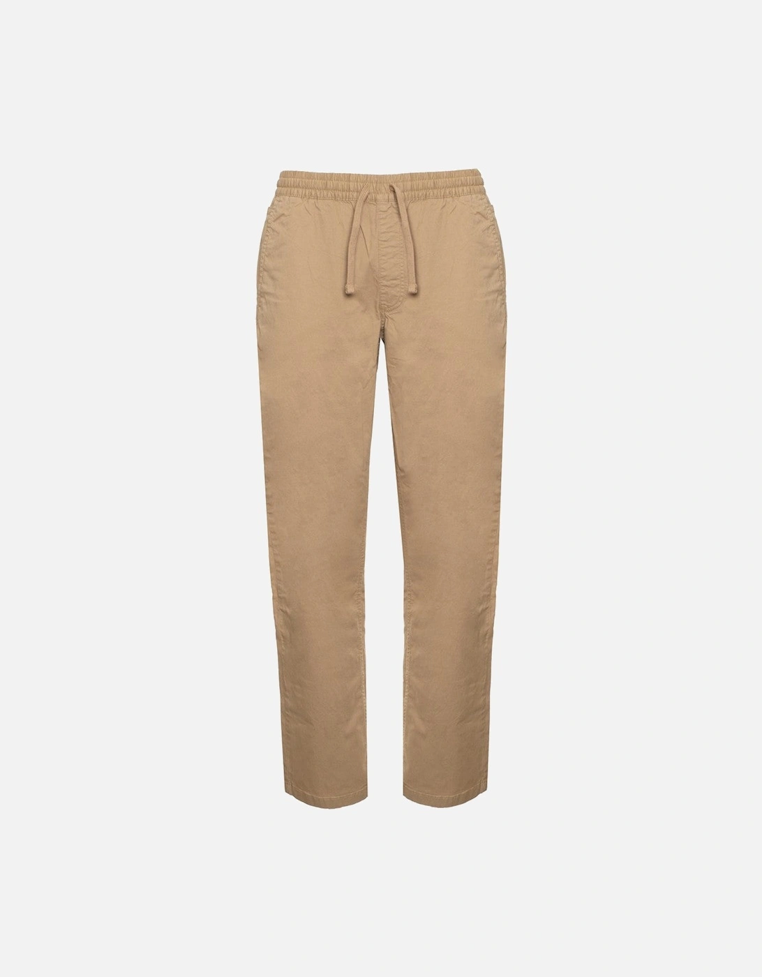 Elastic Waistband Cotton-Blend Trousers with Visible Logo, 4 of 3