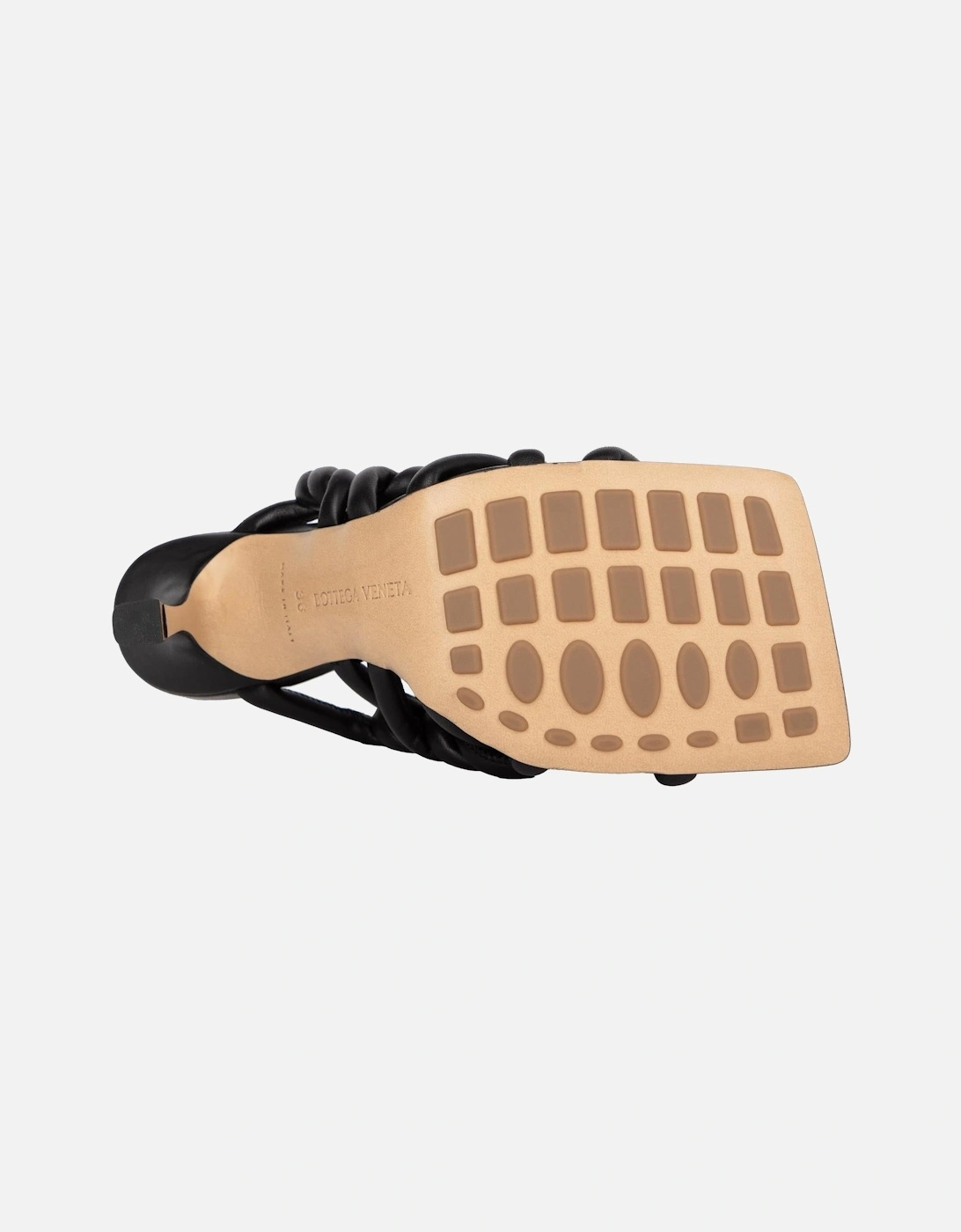 Intrecciato Knotted Leather Mules