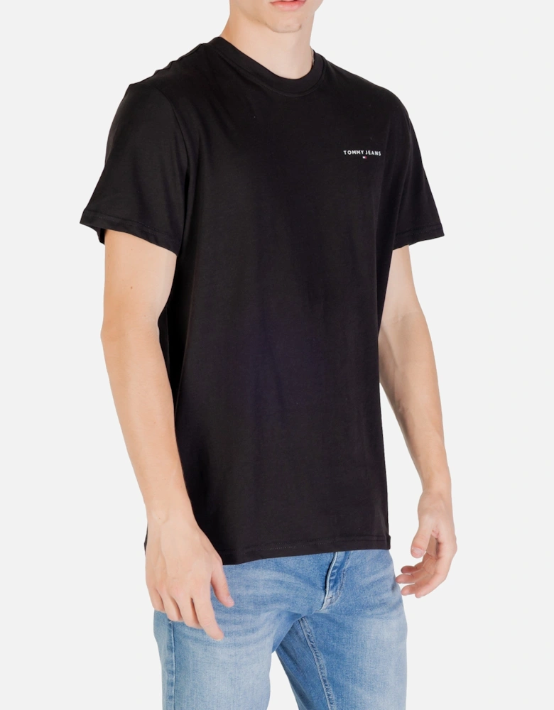 Organic Cotton Round Neck T-shirt with Short Sleeves