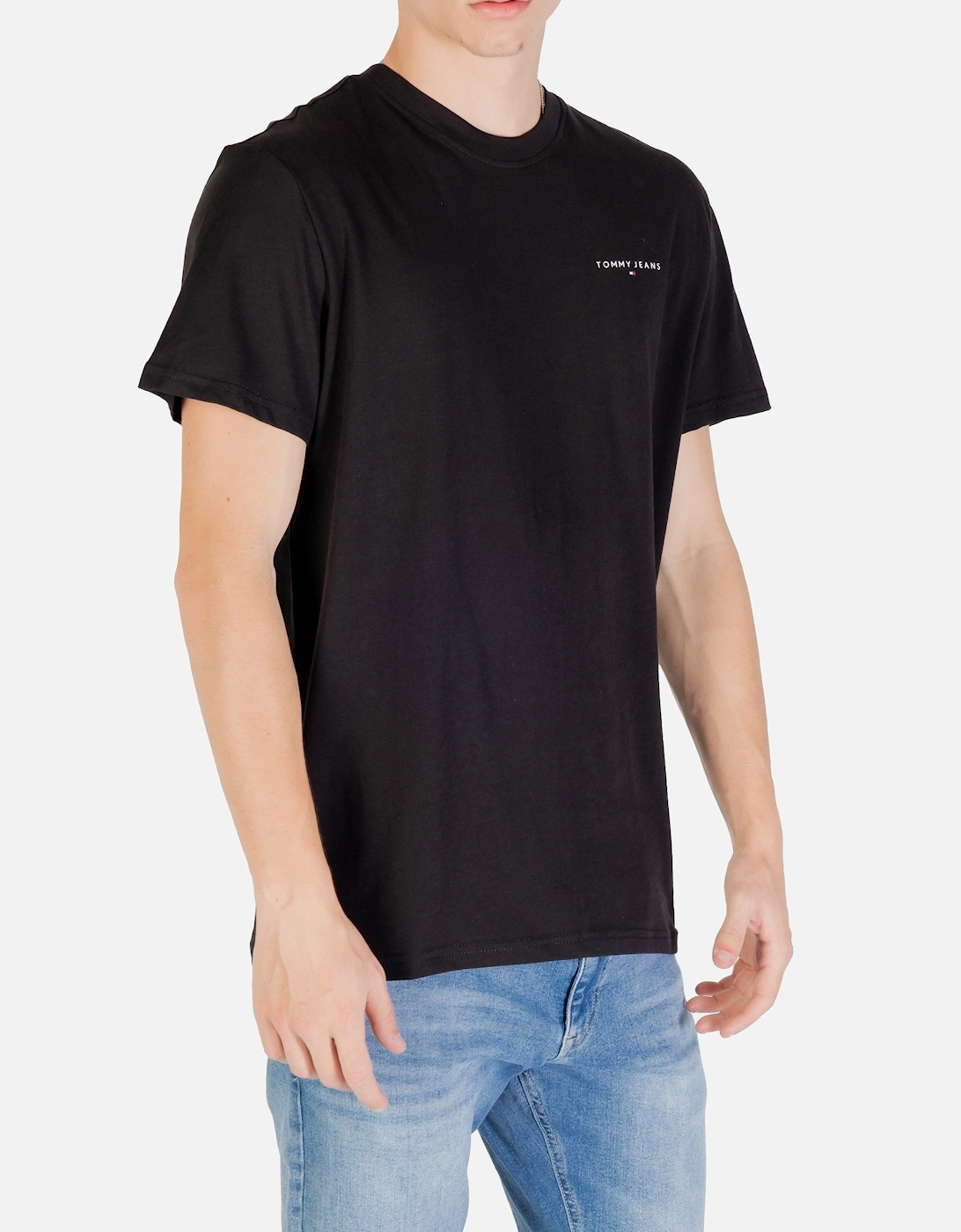 Organic Cotton Round Neck T-shirt with Short Sleeves