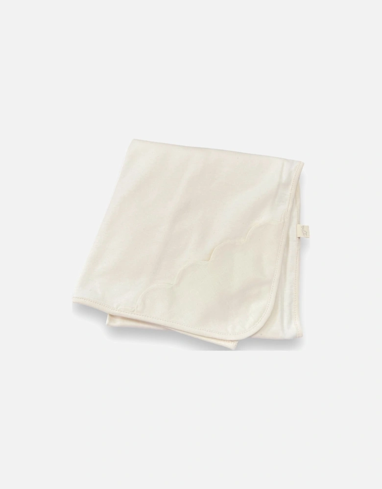 Beige Cotton Scollop Muslin