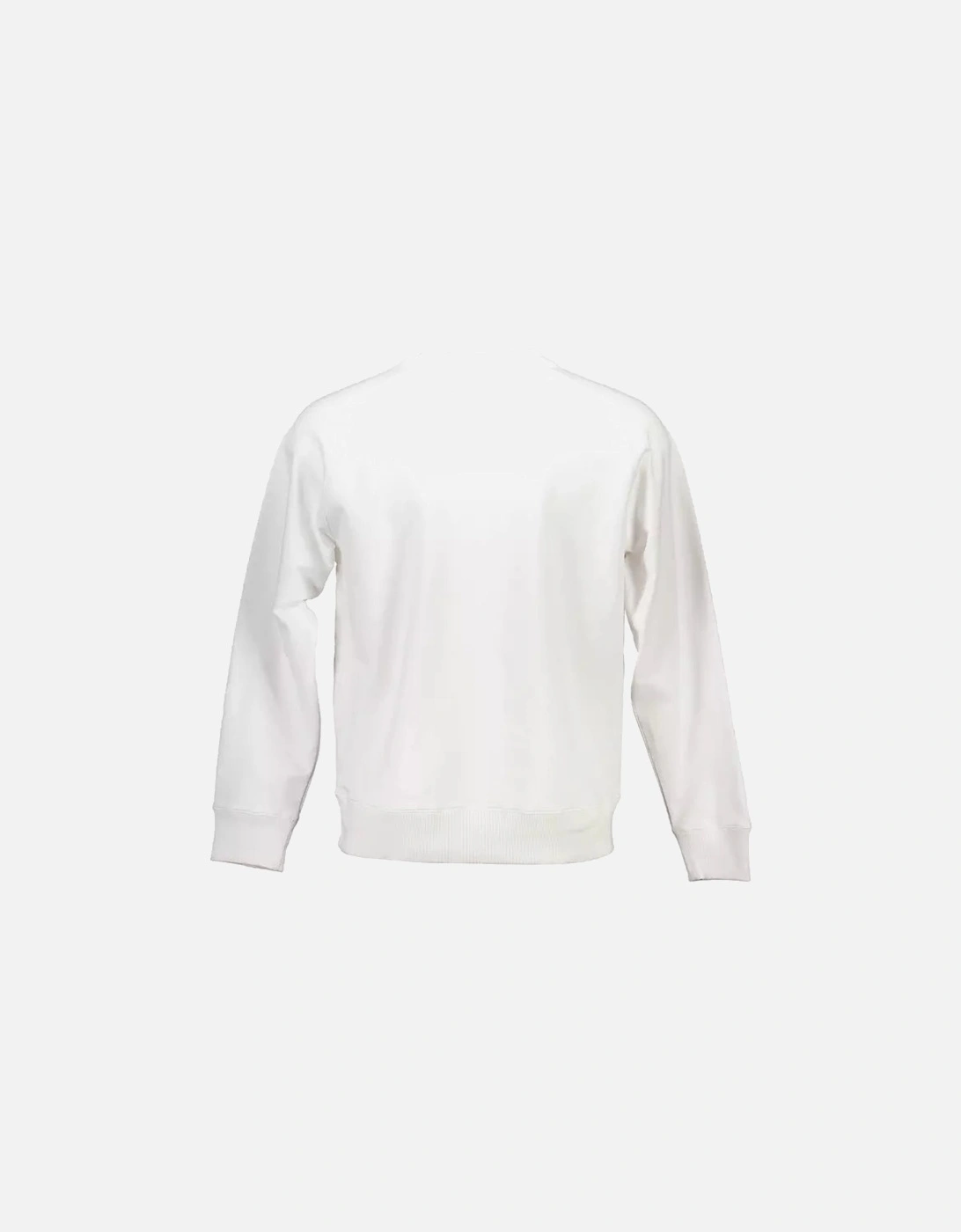 Crew Neck Sweatshirt Embroidered Logo
