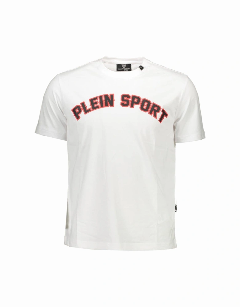 Curved Hem TShirt Short Sleeve Crew Neck