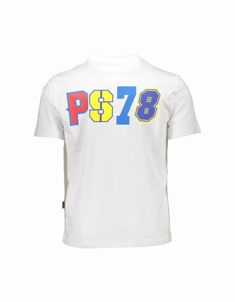 Curved Hem TShirt Short Sleeve Crew Neck