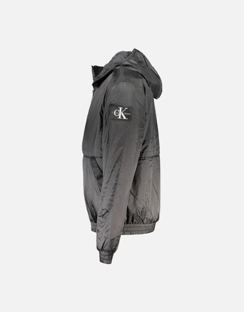Mens Packable Puffer Jacket Black