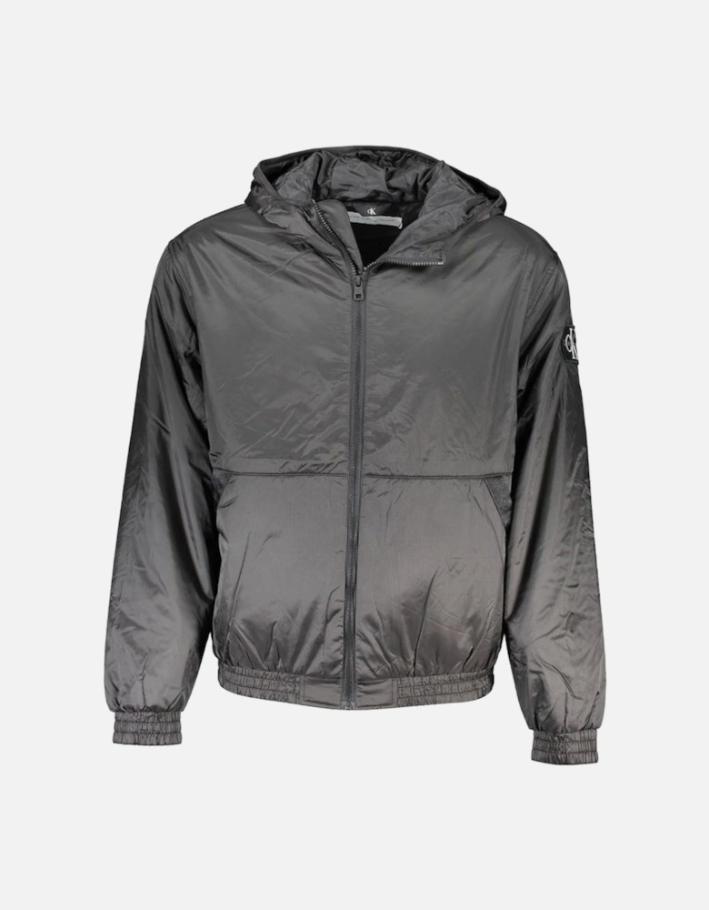 Mens Packable Puffer Jacket Black