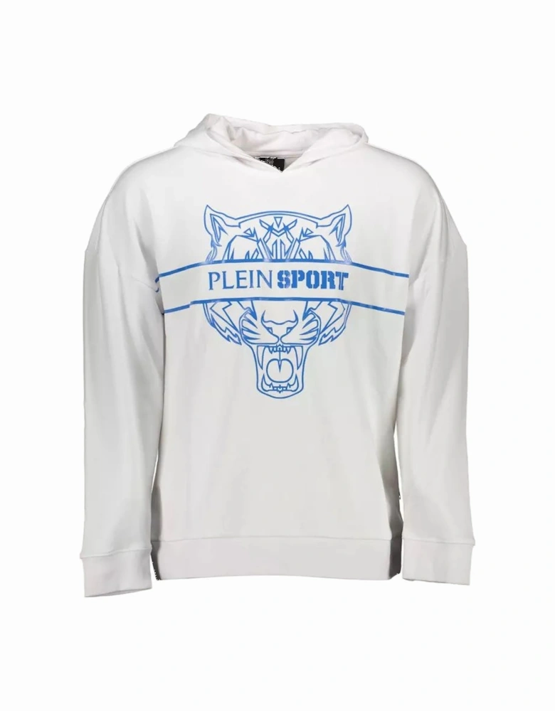 Tiger Head Hoodie Knitwear Long Sleeves