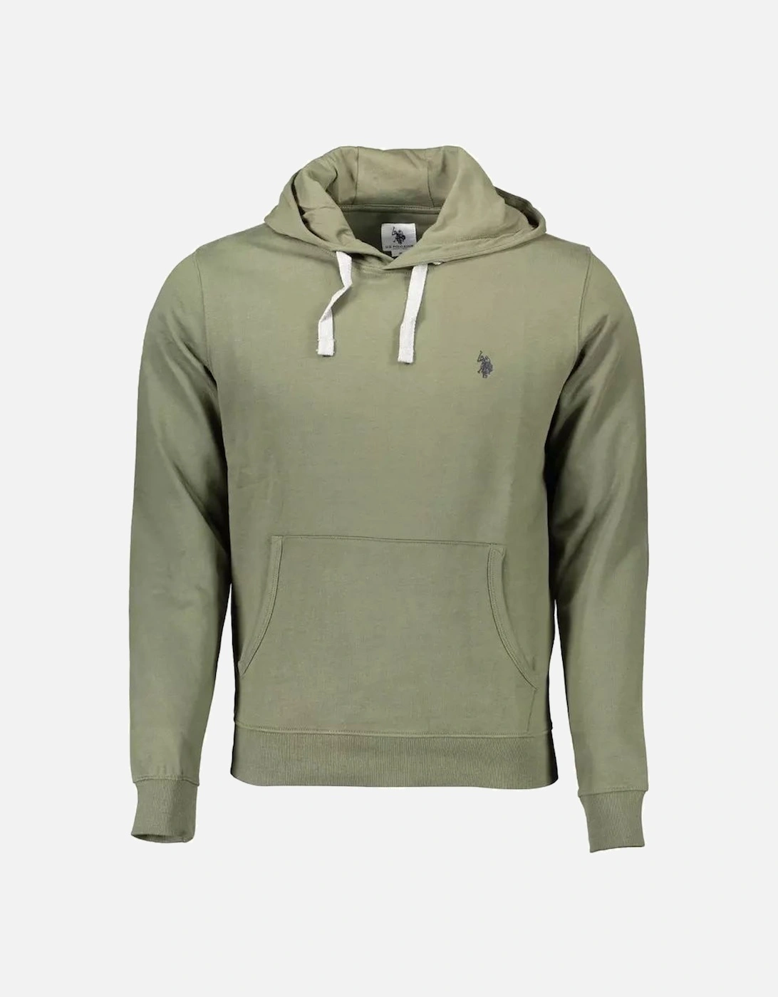Fleece Hoodie Pullover Olive Green, 3 of 2