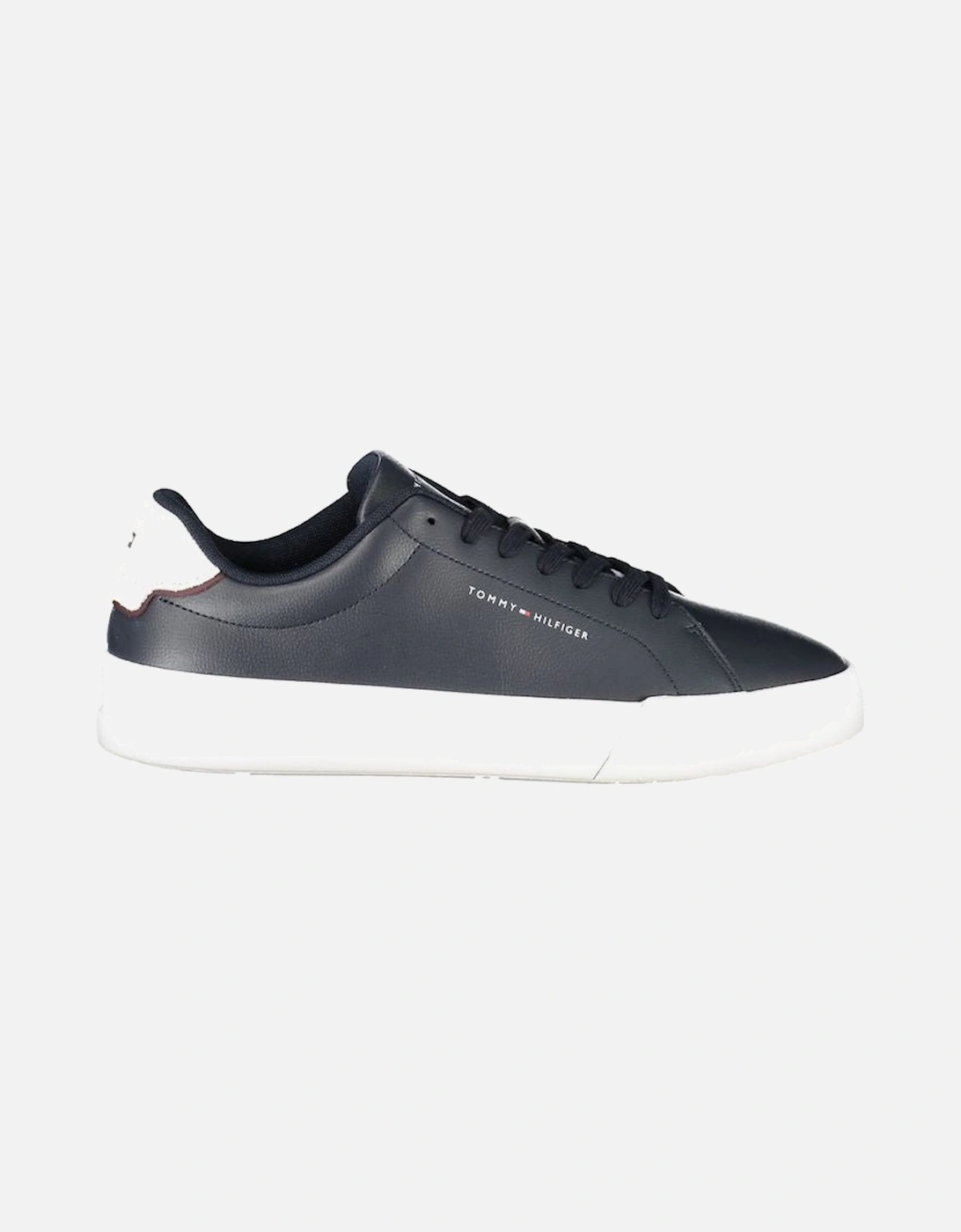 Sophisticated Leather Lace-Up Sneakers with Removable Insole, 4 of 3