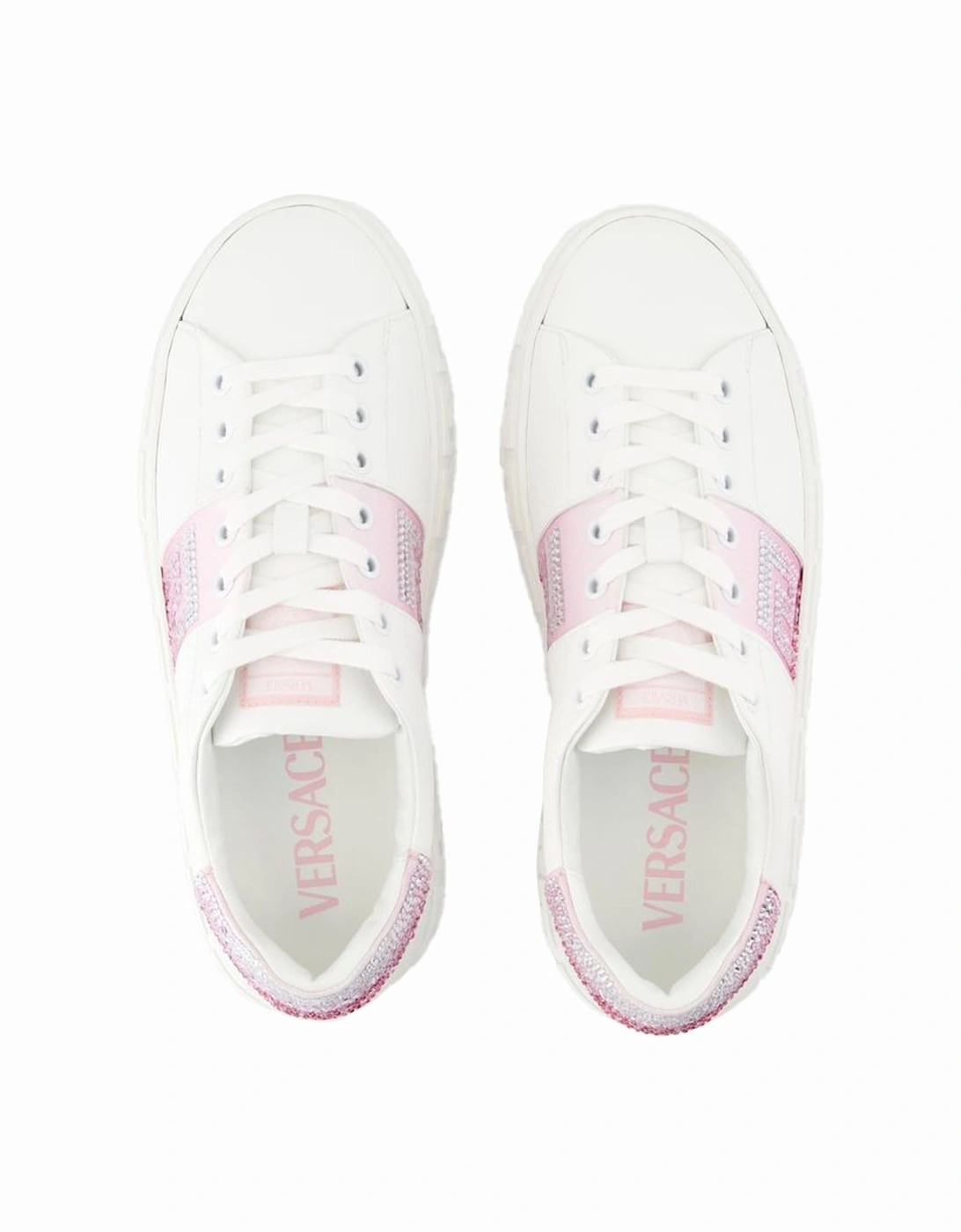 Leather Embellished Sneakers