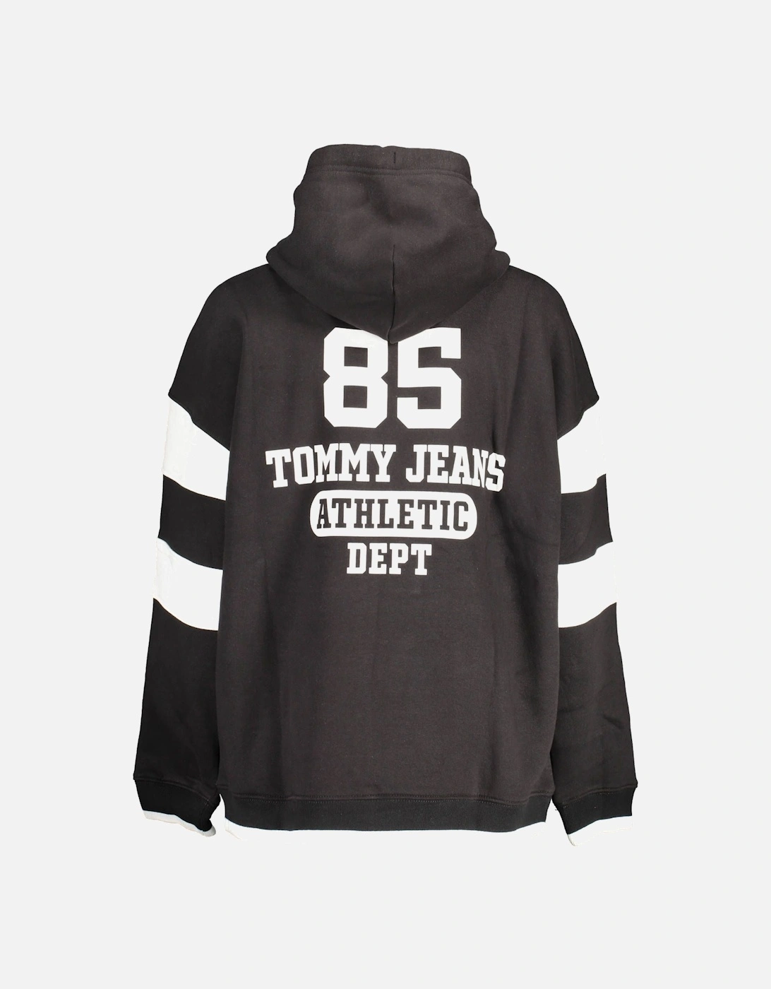 Tommy Jeans Athletic Dept Hoodie Sweatshirt for Men - Black