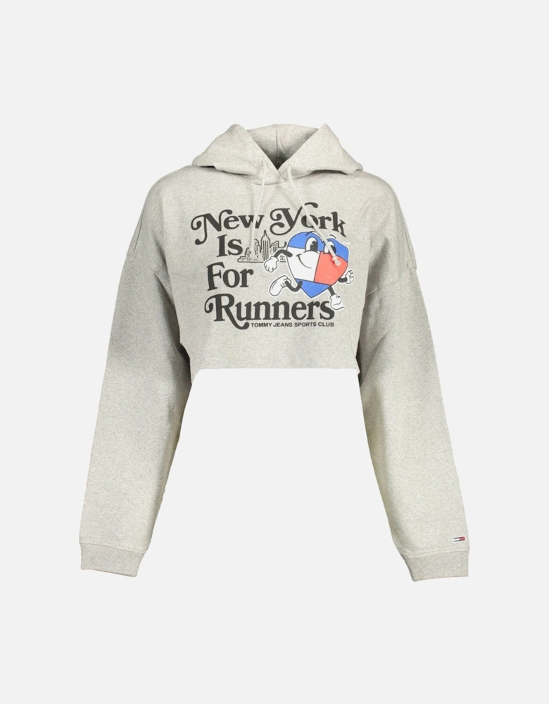 Cropped Hoodie New York Is For Runners