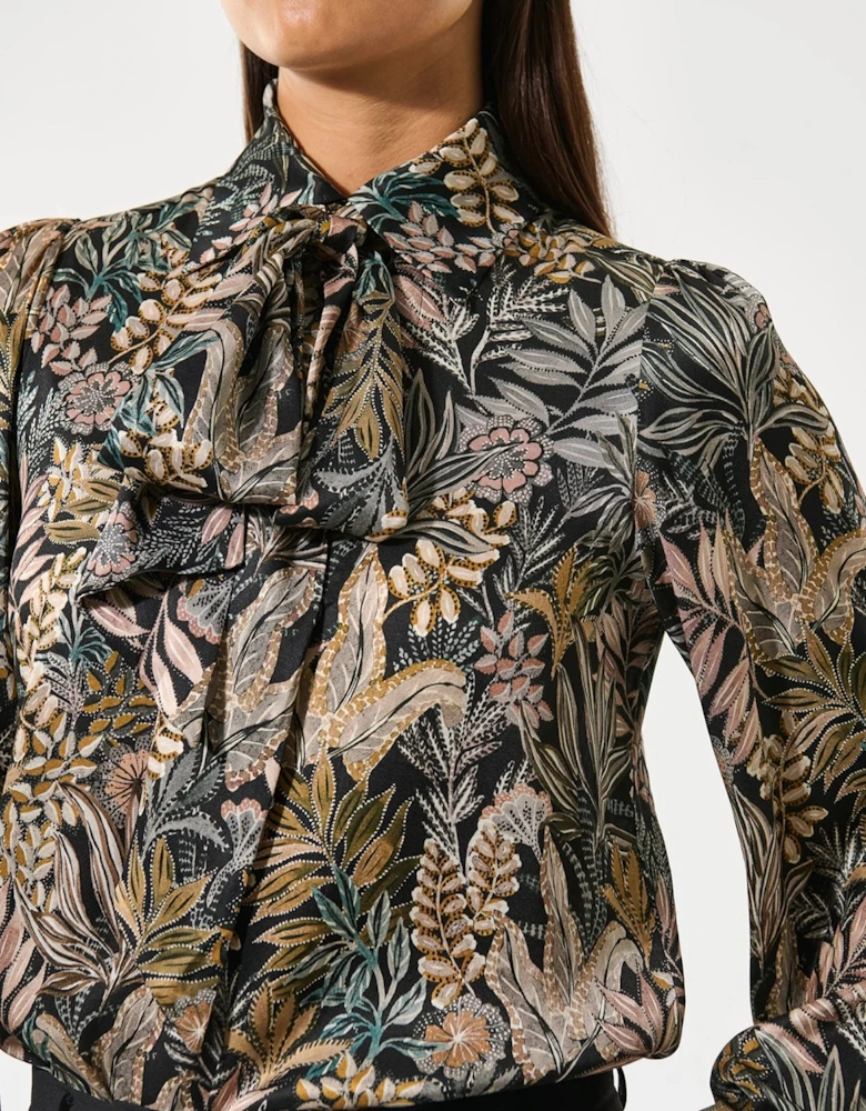 KikkiDEA blouse  Sencha black