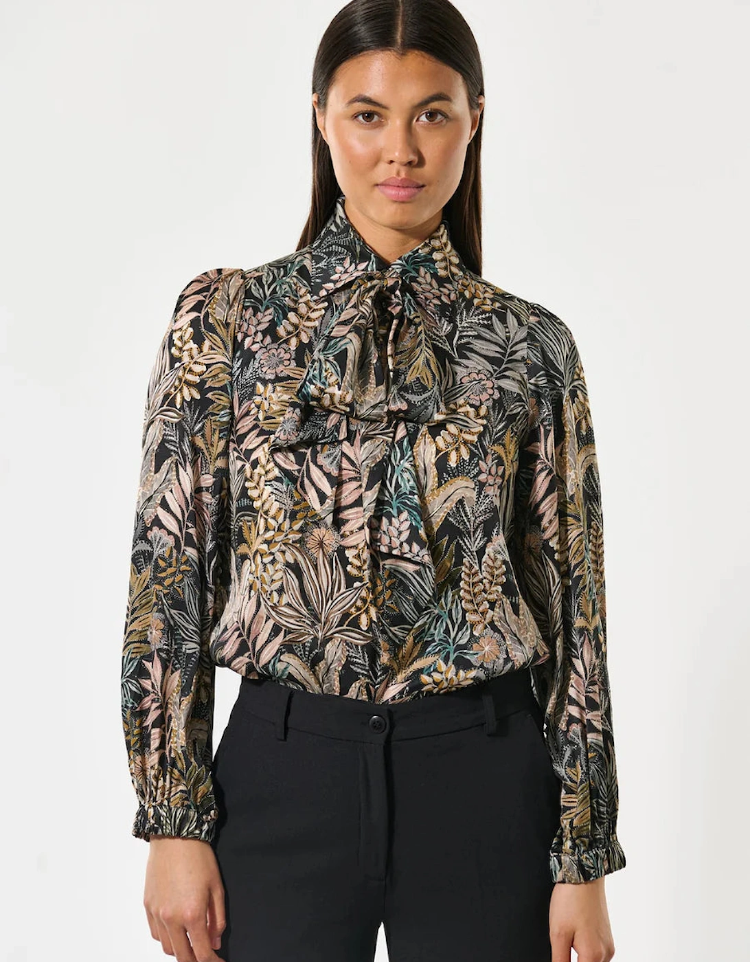 KikkiDEA blouse  Sencha black, 4 of 3