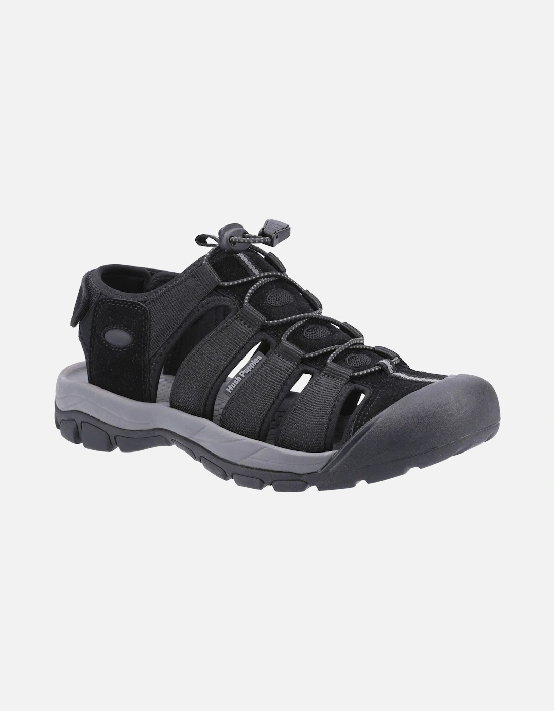 Hush Puppies Men's Hush Puppies Peru Polyurethane/Webbing Men's Black Sandals