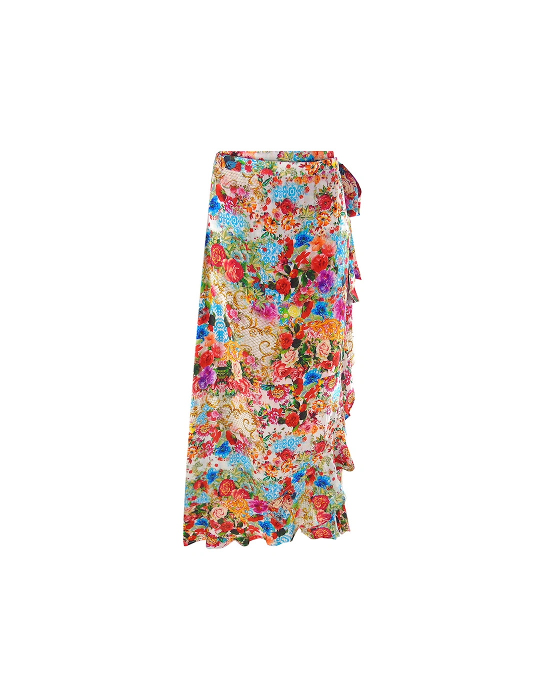 Fashion Covent Garden/1916 Multicoloured Long Wrap Skirt Female, 3 of 2