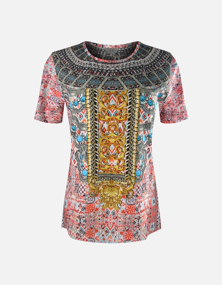 Fashion Aleppo/1928 Pink T-Shirt Womens