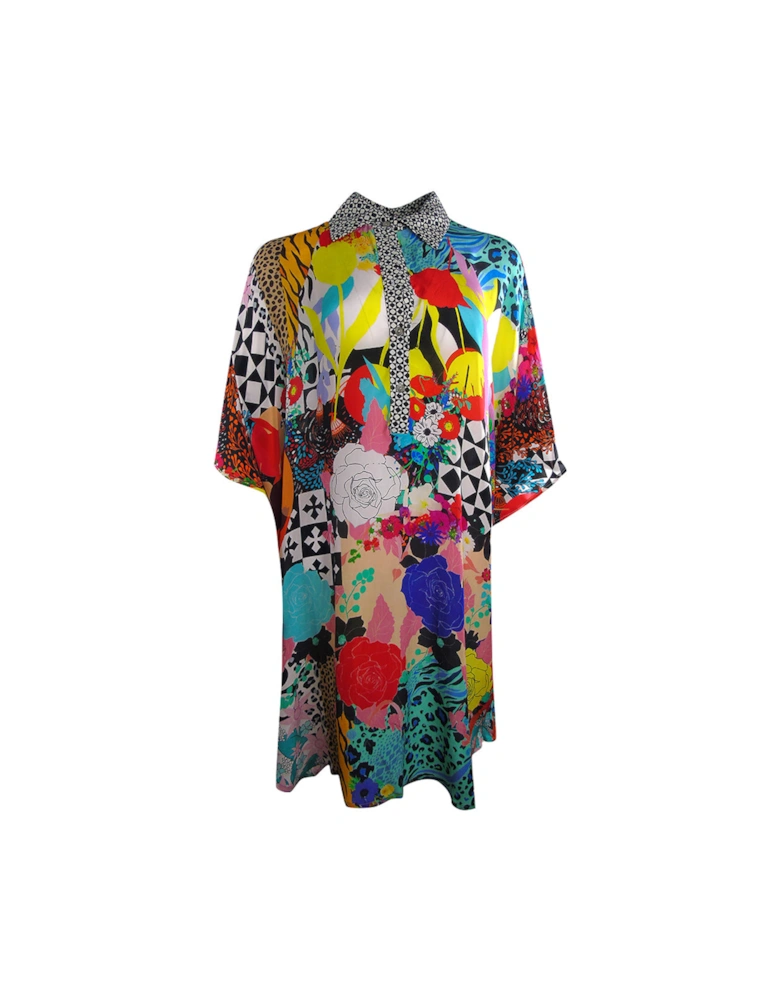 Fashion Monrovian 12001 Shirt Dress Womens