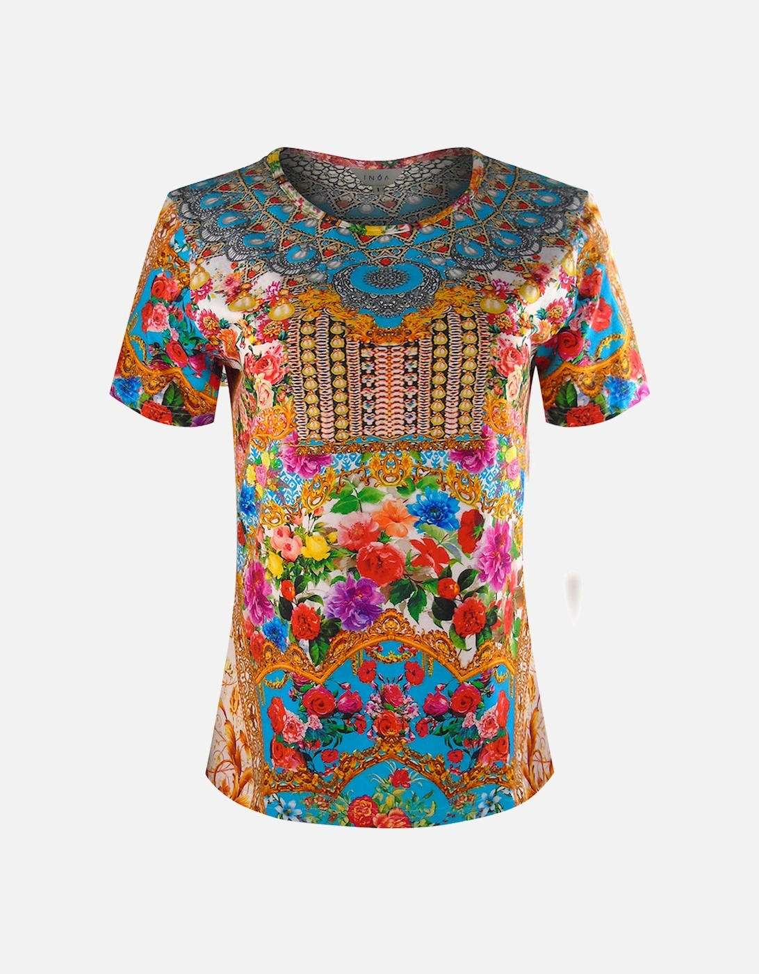 Fashion Covent Garden/1916 Multicolour T-Shirt Womens, 3 of 2