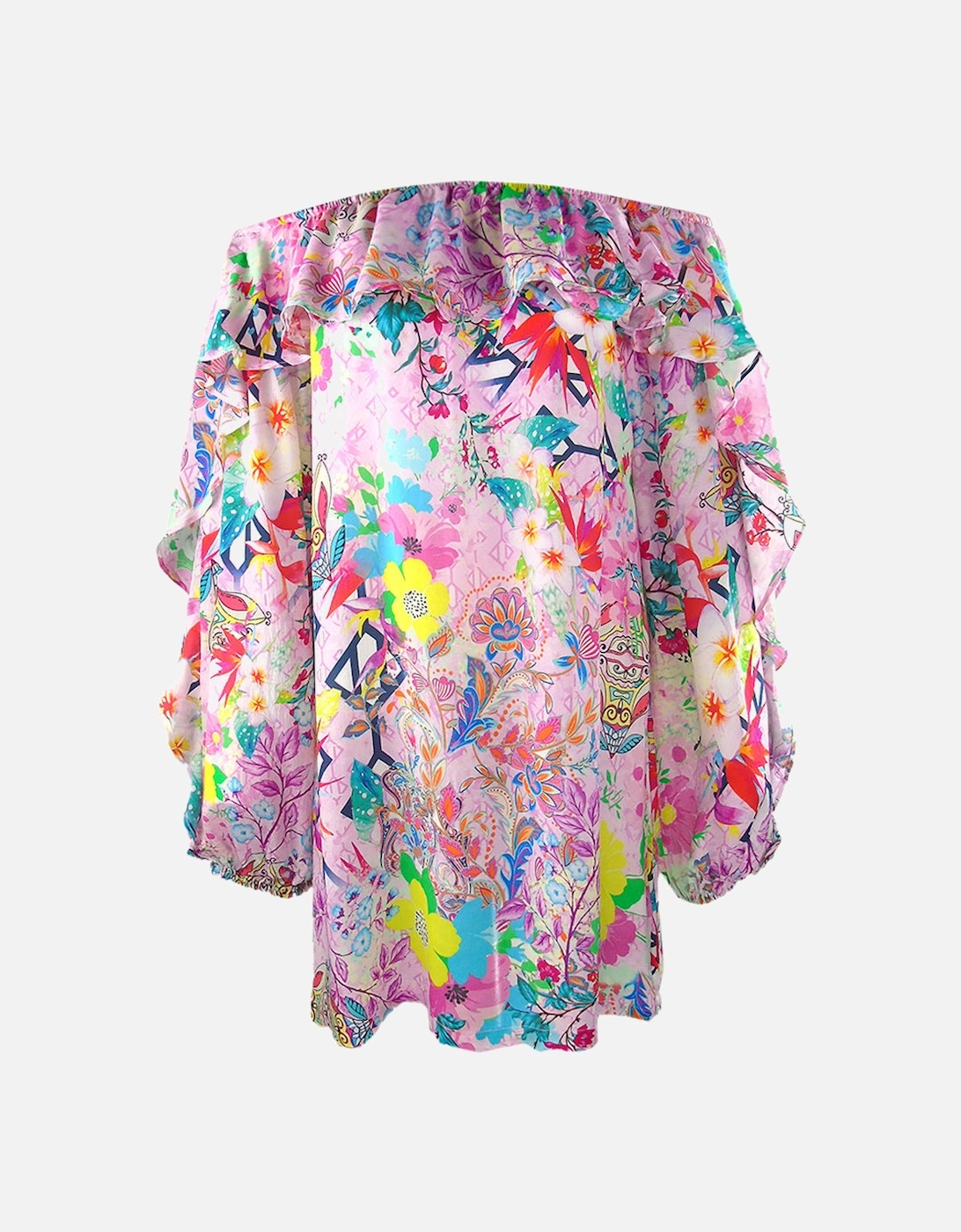 Fashion Rosetto Gardenia 1202118 Boho Top Womens, 3 of 2