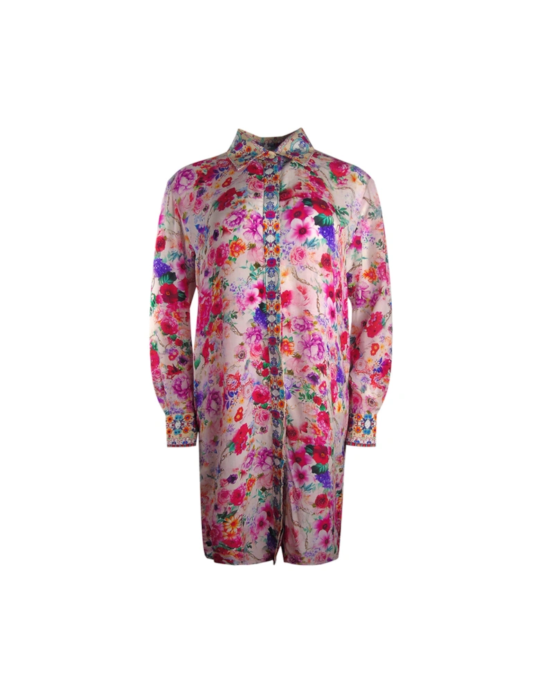 Fashion Rosetto Gardenia 1202118 Shirt Dress Womens