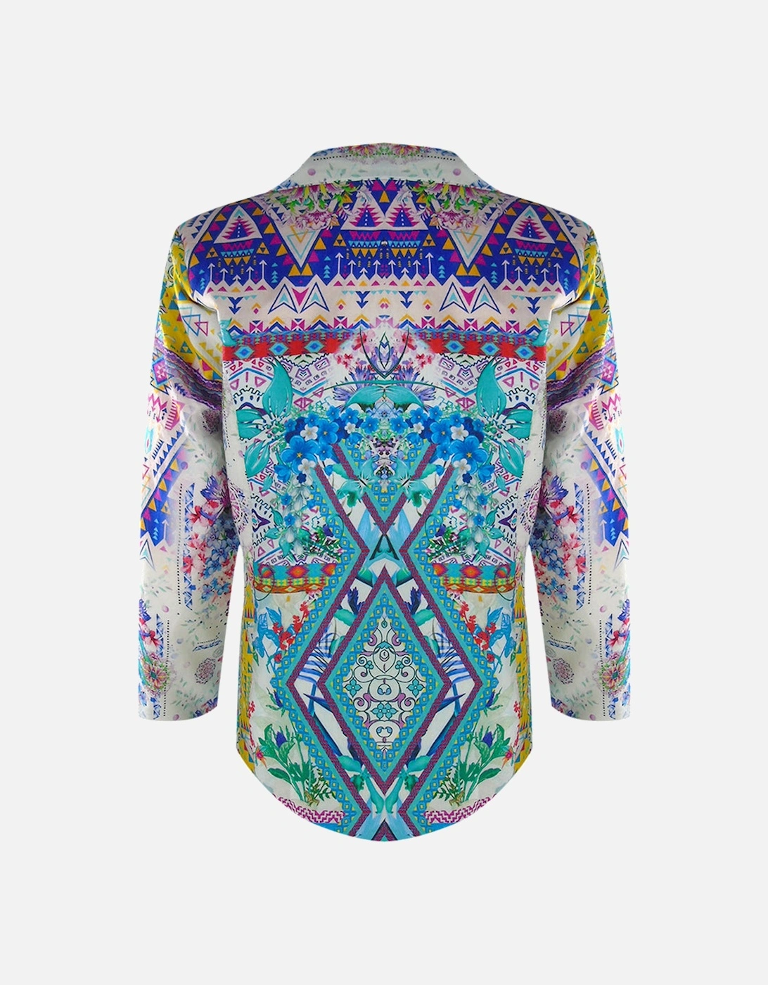 Fashion Popoloca Multicoloured Boyfriend Jacket
