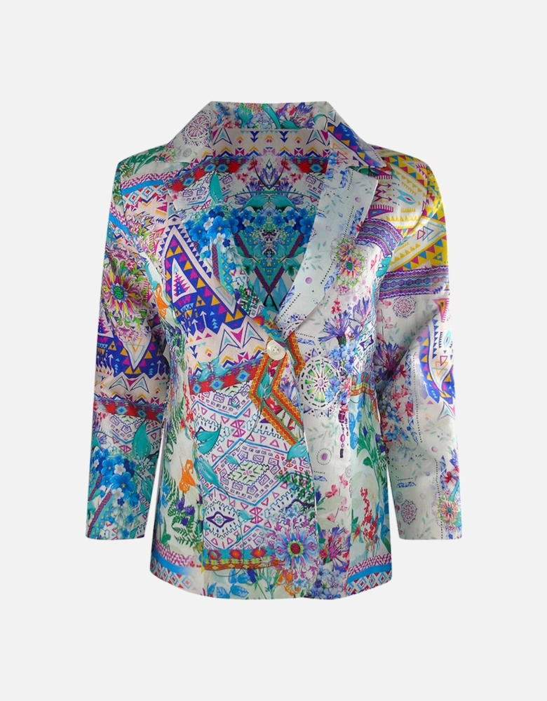 Fashion Popoloca Multicoloured Boyfriend Jacket