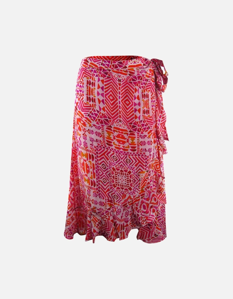 Fashion Shiraz/1923 Wrap Around Short Skirt Womens