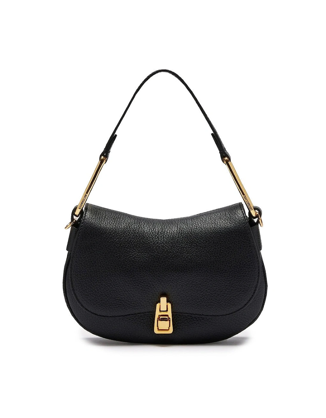 Leather Handbag with Removable Strap and Metallic Fastening, 4 of 3