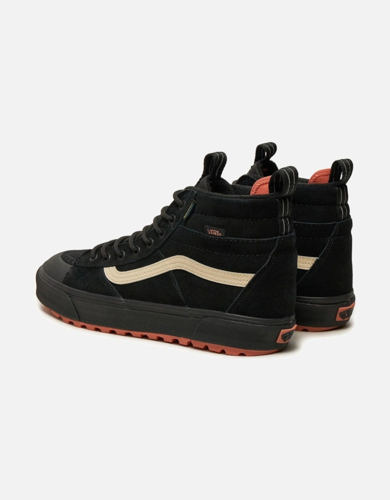 LeatherSneakerswithMetalEyeletsandRubberSole