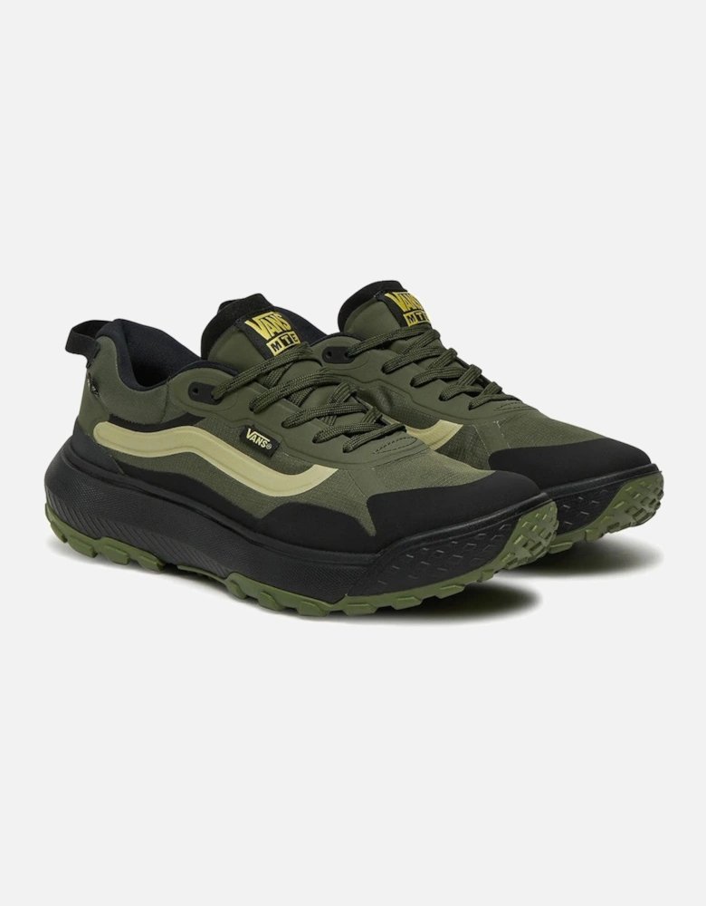 RubberandFabricRoundToeSneakers