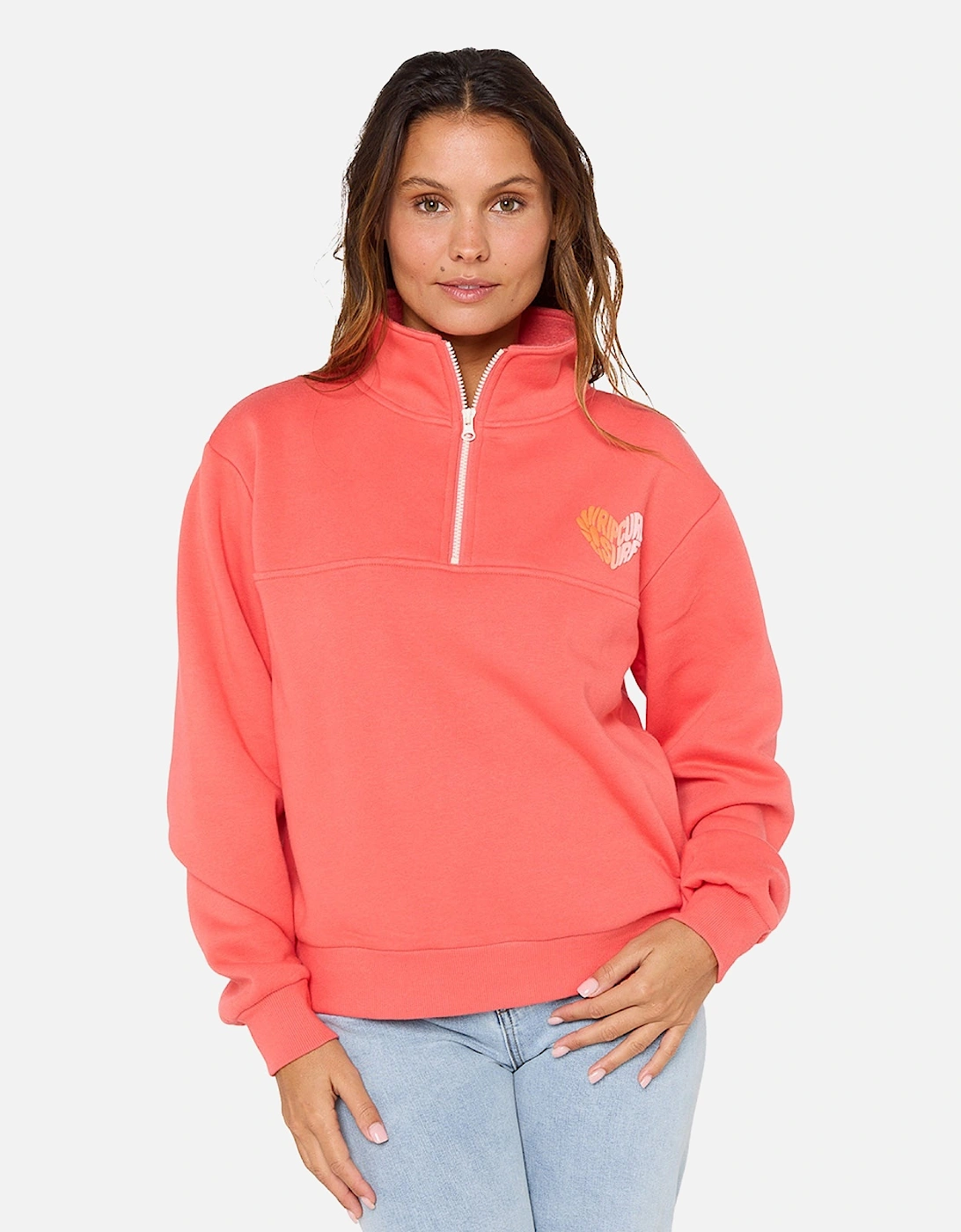 Rip Curl Womens Half Zip Half Zip Fleece, 2 of 1