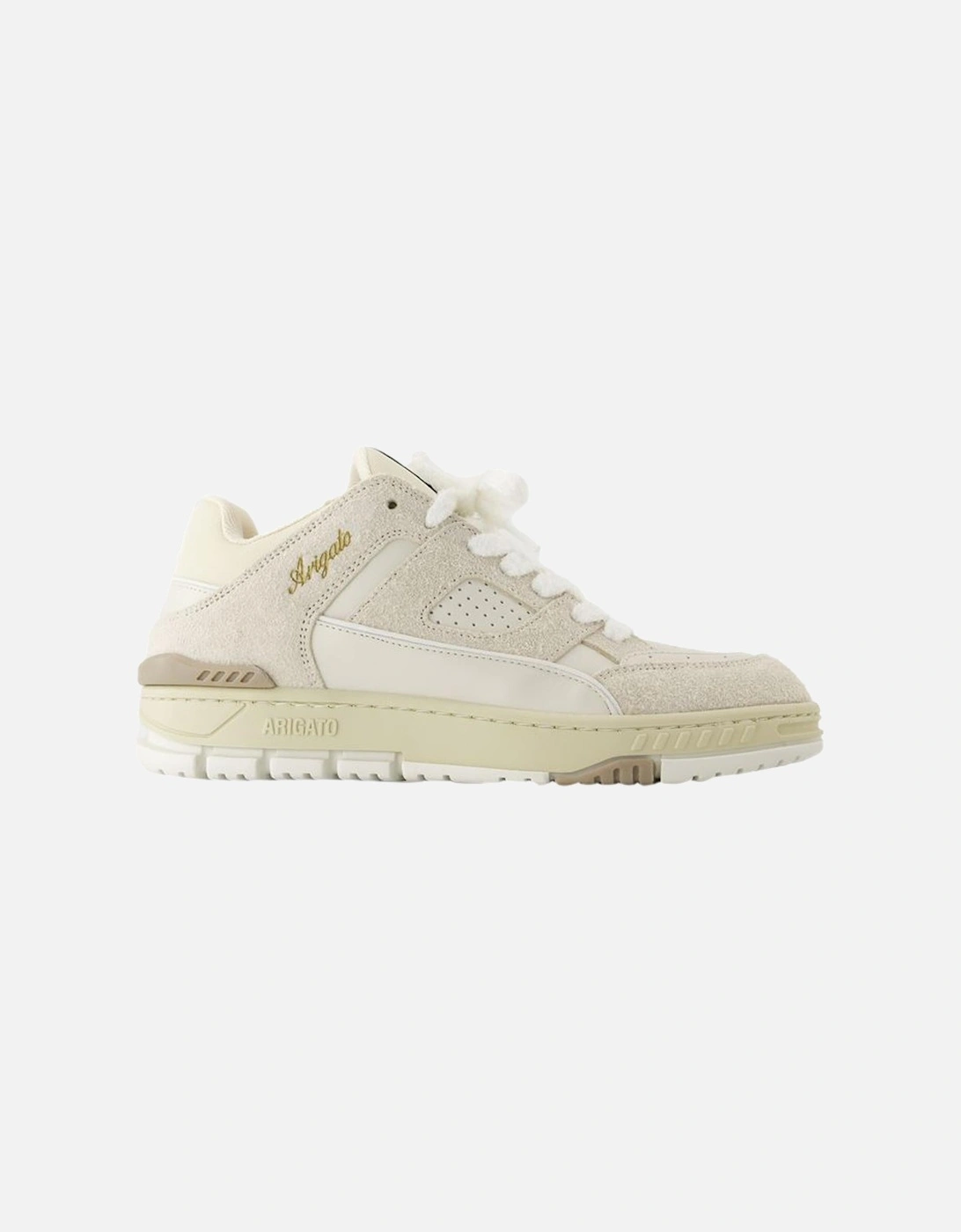 Clean 90 OffWhite Suede Sneakers, 5 of 4
