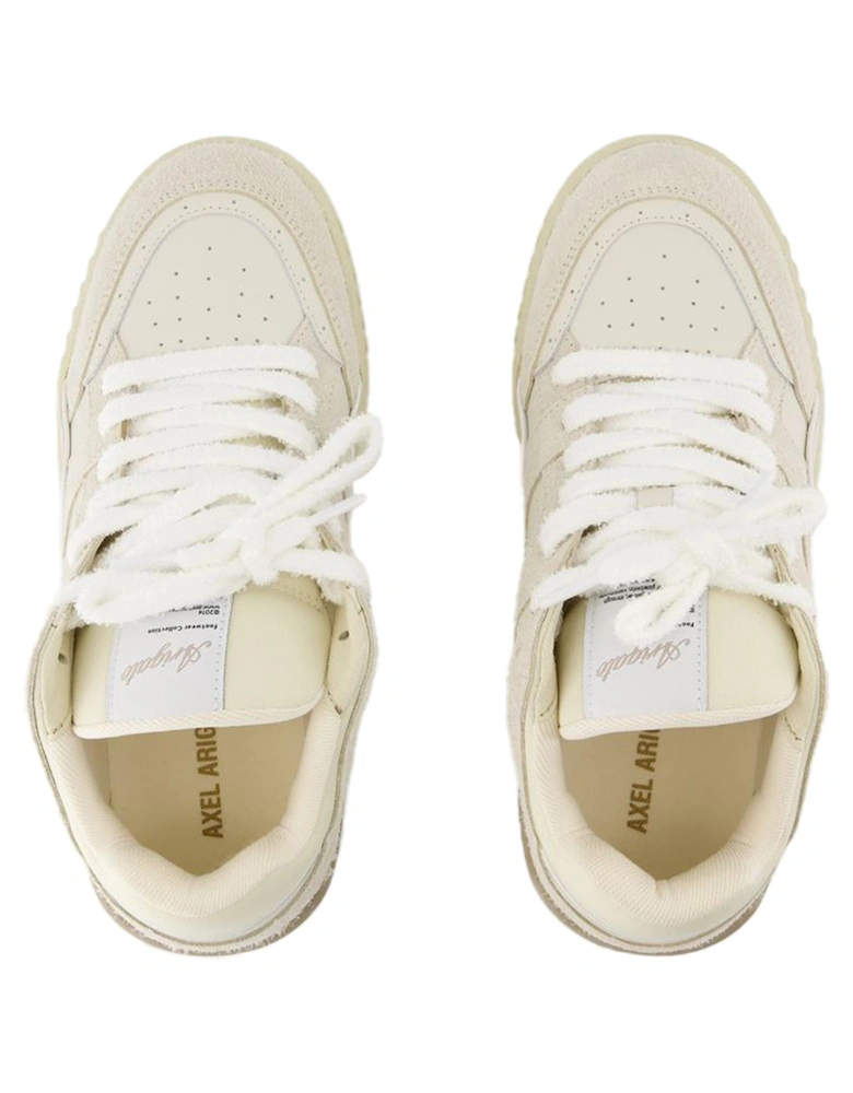 Clean 90 OffWhite Suede Sneakers