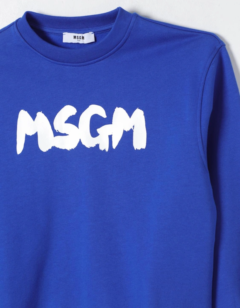 Kids Sweatshirt Logo Print