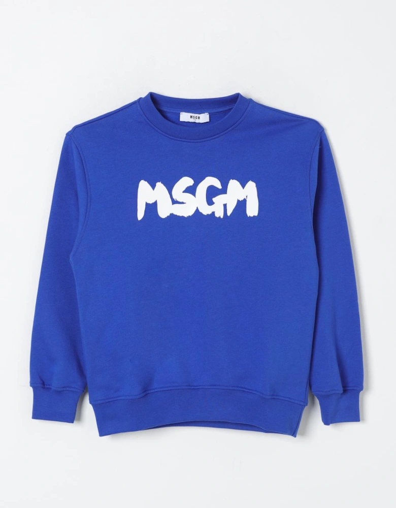 Kids Sweatshirt Logo Print