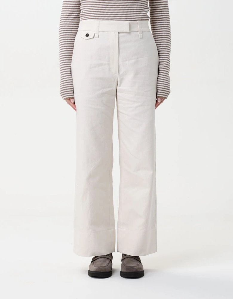 Wide Leg Cotton Pants