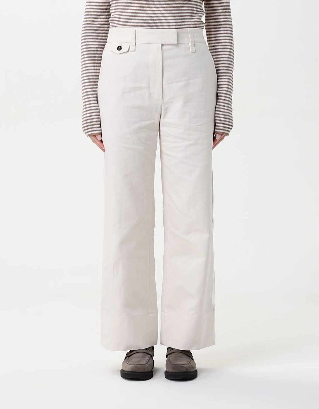 Wide Leg Cotton Pants, 7 of 6